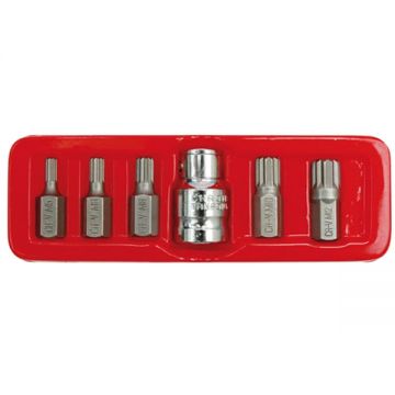 Vorel  66760 - Set capete de insurubare profil SPLINE 6 bucati