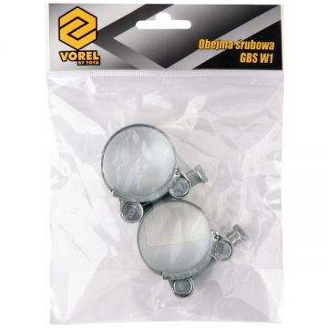 Vorel  73794 - Coliere metalice pentru tevi 35 mm 38 mm - inch