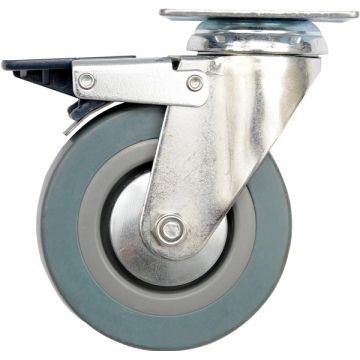 Vorel  87384 - Roata pivotanta 125  mm 50  kg otel zincat
