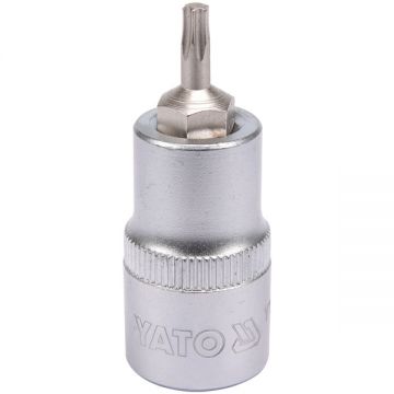 Yato  YT-04310 - Capat cheie tubulara cu profil torx exterior sistem de prindere 1/2 inch TX20 TORX (fara gaura)