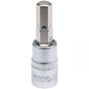 Yato  YT-04373 - Capat cheie tubulara cu profil HEX6 37 mm 1/4 inch