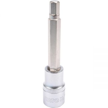Yato  YT-04394 - Capat cheie tubulara cu profil hexagonal exterior sistem de prindere 1/2 inch 100 mm HEX8