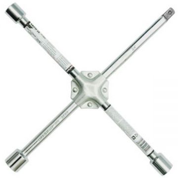 Yato  YT-0802 - Cheie tip cruce pentru roti 24x27x32  mm