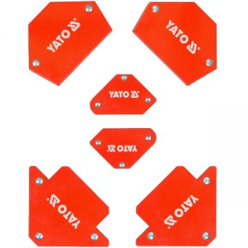 Yato  YT-08679 - Set dispozitiv magnetic fixare pentru sudura 6 piese