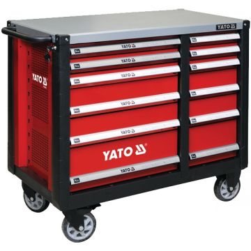 Yato  YT-09003 - Dulap pentru scule  1000x1130x570 mm 12  compartimente banc de lucru
