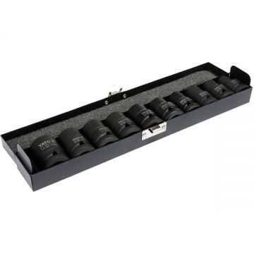 Yato  YT-1025 - Set chei tubulare impact 10-22  mm 1/2 inch 10 bucati
