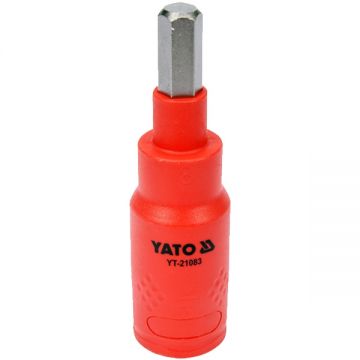 Yato  YT-21083 - Capat cheie tubulara cu profil HEX8 75 mm 3/8 inch