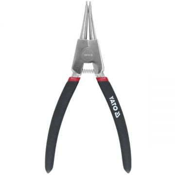 Yato  YT-2140 - Cleste cu varf drept pentru inele siguranta 150 mm inele exterioare