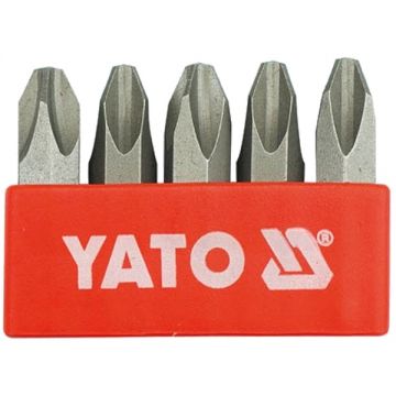 Yato  YT-2811 - Set capete de insurubare profil PH3 5 bucati