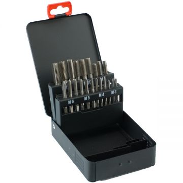 Yato  YT-2976 - Set 21 tarozi cu filet metric -x- mm M3-M12 -  mm HSS