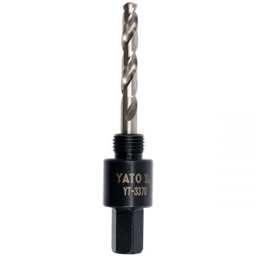 Yato  YT-3370 - Adaptor carota HSS Bimetal 19-29 mm tija hexagonala burghiu centrare inclus