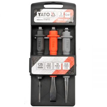 Yato  YT-4713 - Set dalti mixte 3  bucati