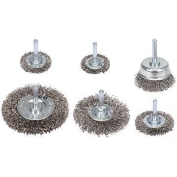 Yato  YT-47593 - Set 6 perii frontale pentru inox 37-75 mm