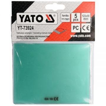 Yato  YT-73924 - Set geam protectie masca sudura 5 bucati YT-73921