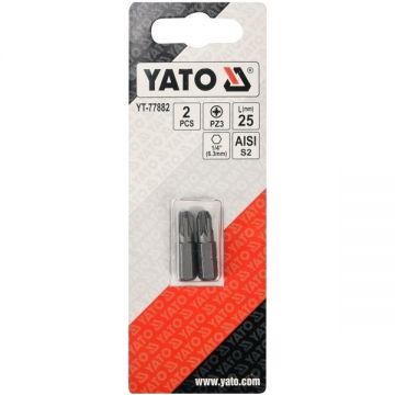 Yato  YT-77882 - Set capete de insurubare profil PZ3 2 bucati