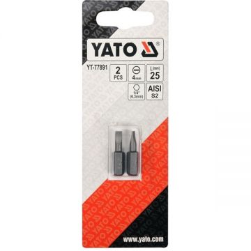 Yato  YT-77891 - Set capete de insurubare profil plat 4 2 bucati