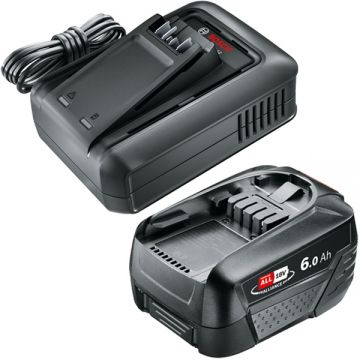Bosch  1600A032A8 - Set 1 acumulator si incarcator Li-Ion 18 V 6 Ah