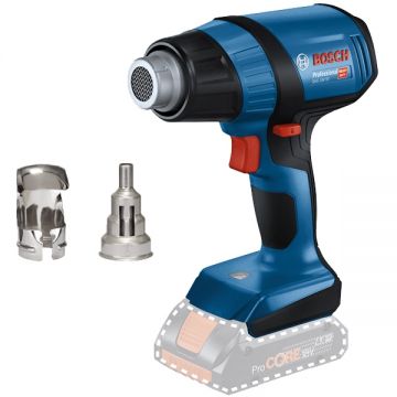 Bosch  GHG 18V-50 - Suflanta cu aer cald fara acumulatori si incarcator Li-ion 18 V - Ah 300-500 grade C