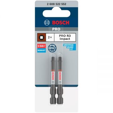 Bosch  PRO Impact - Set capete de insurubare profil R3 2 bucati