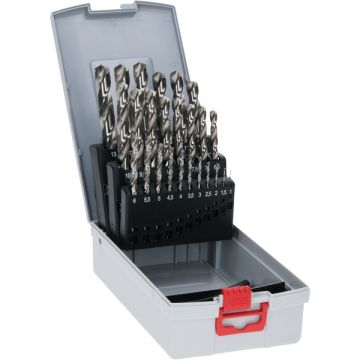 Bosch  PRO Metal HSS-G - Set burghie metal HSS-G 1-13  mm tija cilindrica 25  bucati