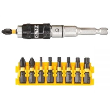DeWalt  DT70578T - Set capete de insurubare mixt 10 bucati prelungitor insurubare