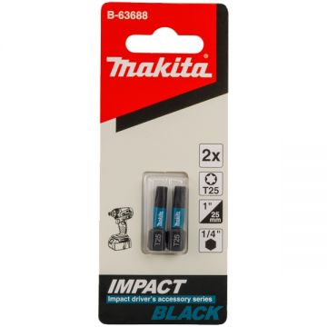 Makita  B-63688 - Set capete de insurubare profil TX25 2 bucati