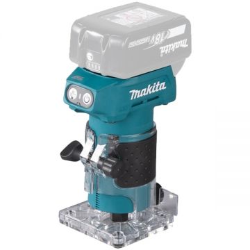 Makita  DRT52Z - Masina de frezat fara acumulatori si incarcator Li-Ion 18 V - Ah 6 mm