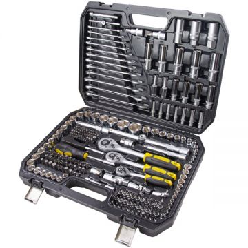 Topmaster  339207 - Set capete de insurubare si chei tubulare capete de insurubare si chei tubulare 216 bucati
