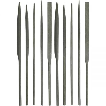 Vorel  25380 - Set pile mixte 150  mm dantura semifina 10  bucati