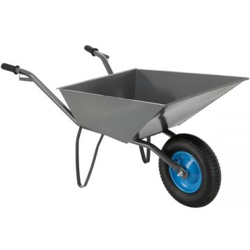 Vorel  78690 - Roaba cuva tabla galvanizata 80  l janta metalica cu anvelopa pneumatica