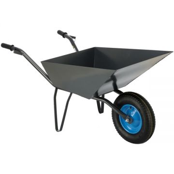 Vorel  78691 - Roaba cuva tabla galvanizata 80  l janta metalica cu anvelopa pneumatica