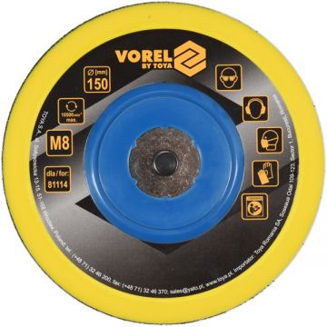 Vorel  81115 - Disc pentru slefuitor pneumatic 150 mm