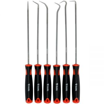 Yato  YT-08428 - Set carlige pentru extras garnituri 6 bucati