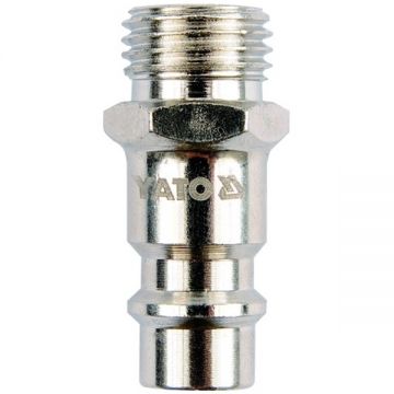 Yato  YT-2401 - Mufa rapida tata cu filet exterior 3/8 inch