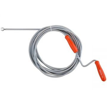 Yato  YT-25003 - Cablu pentru desfundat tevi 6 mm 5 m