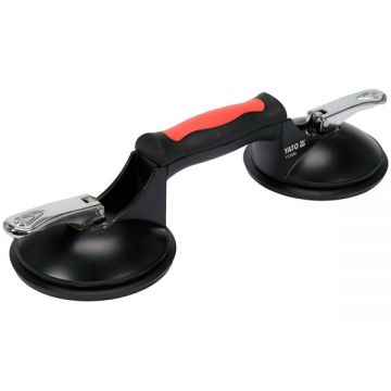 Yato  YT-37236 - Dispozitiv de fixare cu 2 ventuze 120  kg 125  mm