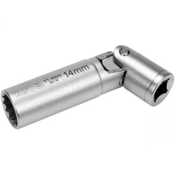 Yato  YT-38512 - Cheie articulata pentru bujii 3/8 inch 14 mm