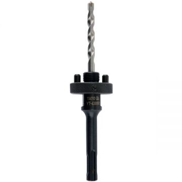 Yato  YT-43990 - Adaptor carota multimaterial 95-165 mm tija SDS-Plus burghiu centrare inclus