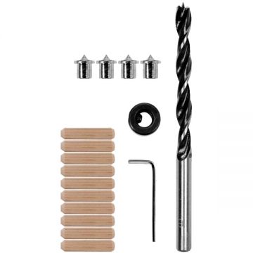 Yato  YT-44113 - Set pentru imbinari cu dibluri de lemn 10 mm