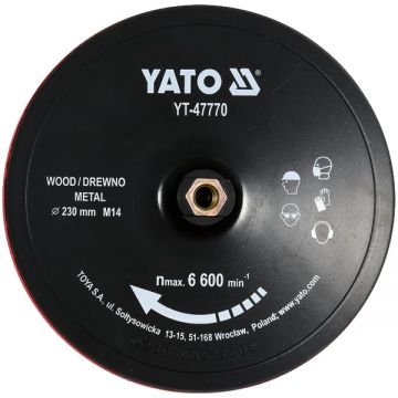 Yato  YT-47770 - Set suport disc polizor unghiular 230 mm