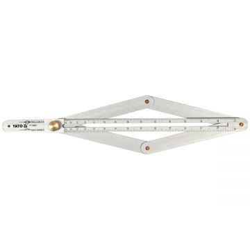 Yato  YT-70853 - Echer din aluminiu 380  mm