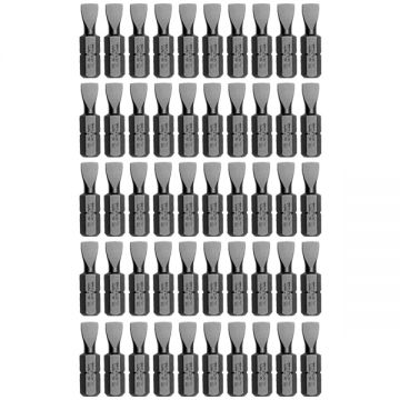 Yato  YT-7804 - Set capete de insurubare profil plat 6 mm 50 bucati