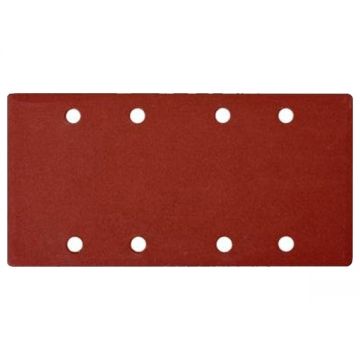 Yato  YT-83800 - Foaie abraziva dreptunghi 187x90 mm 8 gauri granulatie 40 5 buc