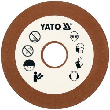 Yato  YT-84991 - Piatra pentru masina de ascutit lant drujba 108x23x3.2 mm YT-84990