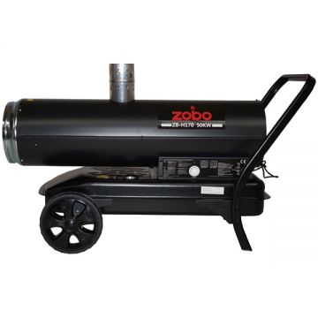 Zobo  ZB-H170 - Tun de caldura pe motorina 50 kW - m3/h 50 l ardere indirecta monofazat