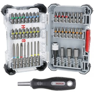 Bosch  Extra Hard - Set capete de insurubare mixte 45 bucati