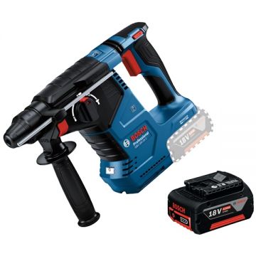 Bosch  GBH 18V-24 C + GBA - Rotopercutor SDS-Plus 2.4 J + Acumulator Li-Ion 18 V 4 Ah