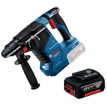 Bosch  GBH 18V-24 C + GBA - Rotopercutor SDS-Plus 2.4 J + Acumulator Li-Ion 18 V 5 Ah