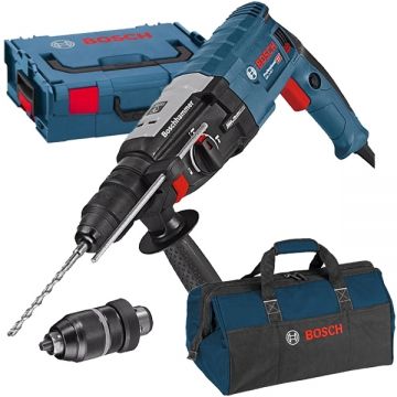 Bosch  GBH 2-28 F + 1619BZ0100 - Rotopercutor SDS-Plus 880 W 3.2 J mandrina interschimbabila valiza speciala + Geanta textila