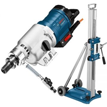 Bosch  GDB 350 WE + GCR 350 - Masina de carotat 3200 W 350 mm gaurire umeda + Suport masina carotat 350x12.6 mm